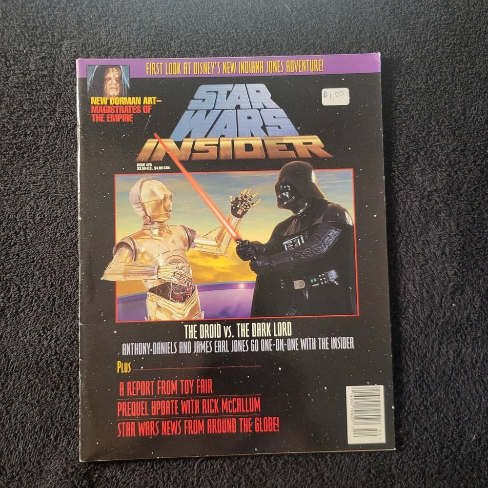 Star Wars Insider Magazine Issue 32 C-3PO Darth Vader Droid Dark Lord 1996
